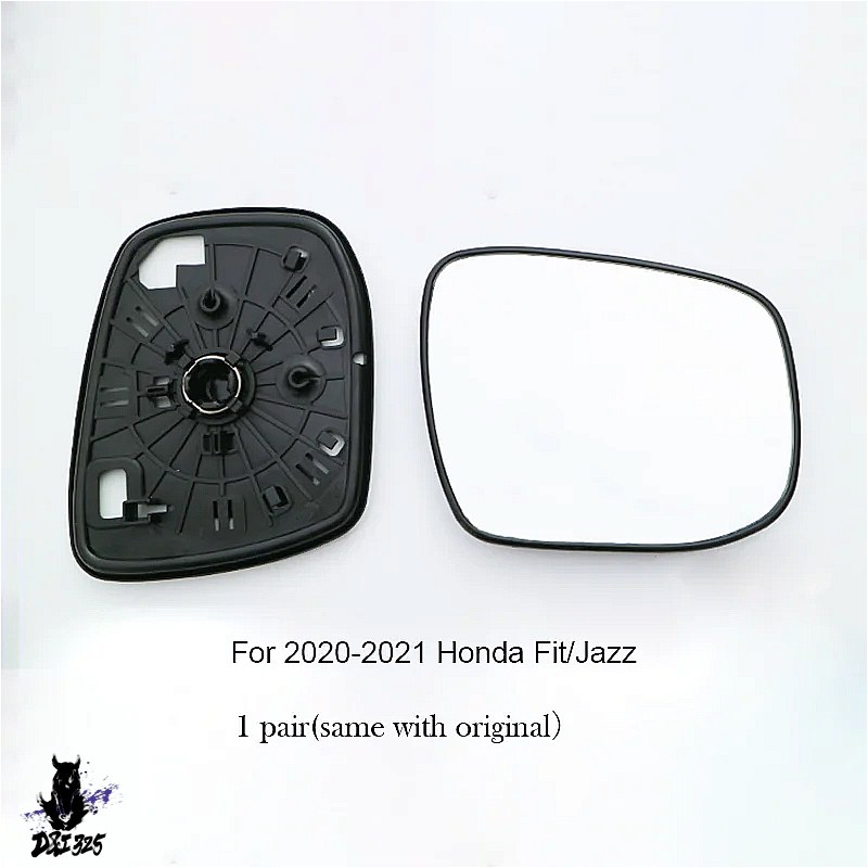【互換品】 ホンダ フィット ジャズ 2003-2021 サイドバックミラーガラスレンズ サイドドアウィング交換 加熱 社外製_13