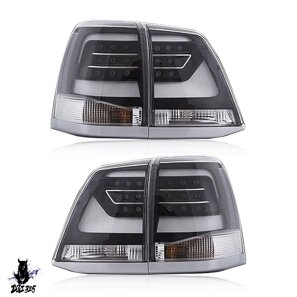 【互換品】 トヨタ ランドクルーザー LEDテールライト フォグランプペア2008-2015 社外製の画像