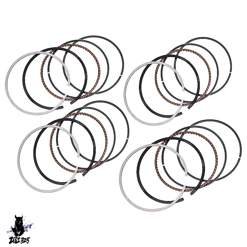 【互換品】 ホンダ CB750 CB750F CB750F2 1992-2002用 エンジンシリンダーピストンリング 67mm STD 4個 13011-MW3-670_1