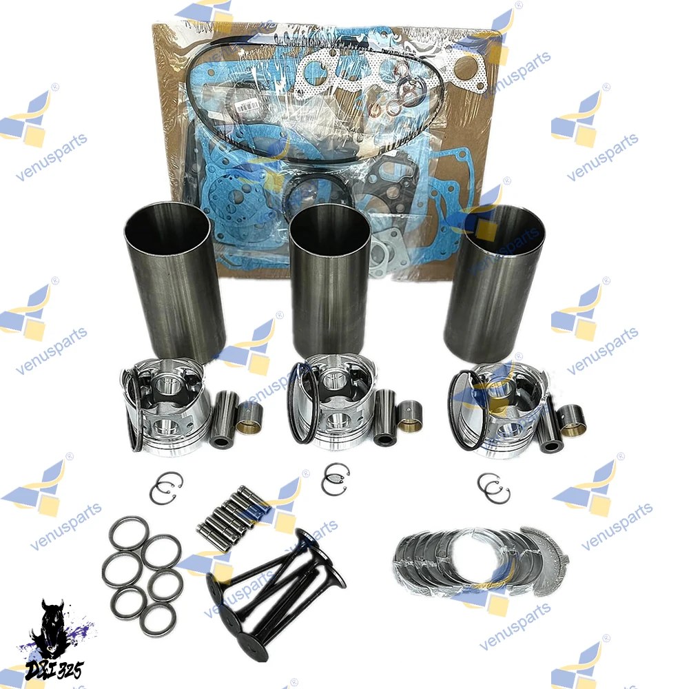 【互換品】 クボタ リビルドキットd1402 ピストンリング シリンダーライナー ガスケット一式 エンジンパーツ l2550dt l2550 l2650dt l2650dtgst社外製_1