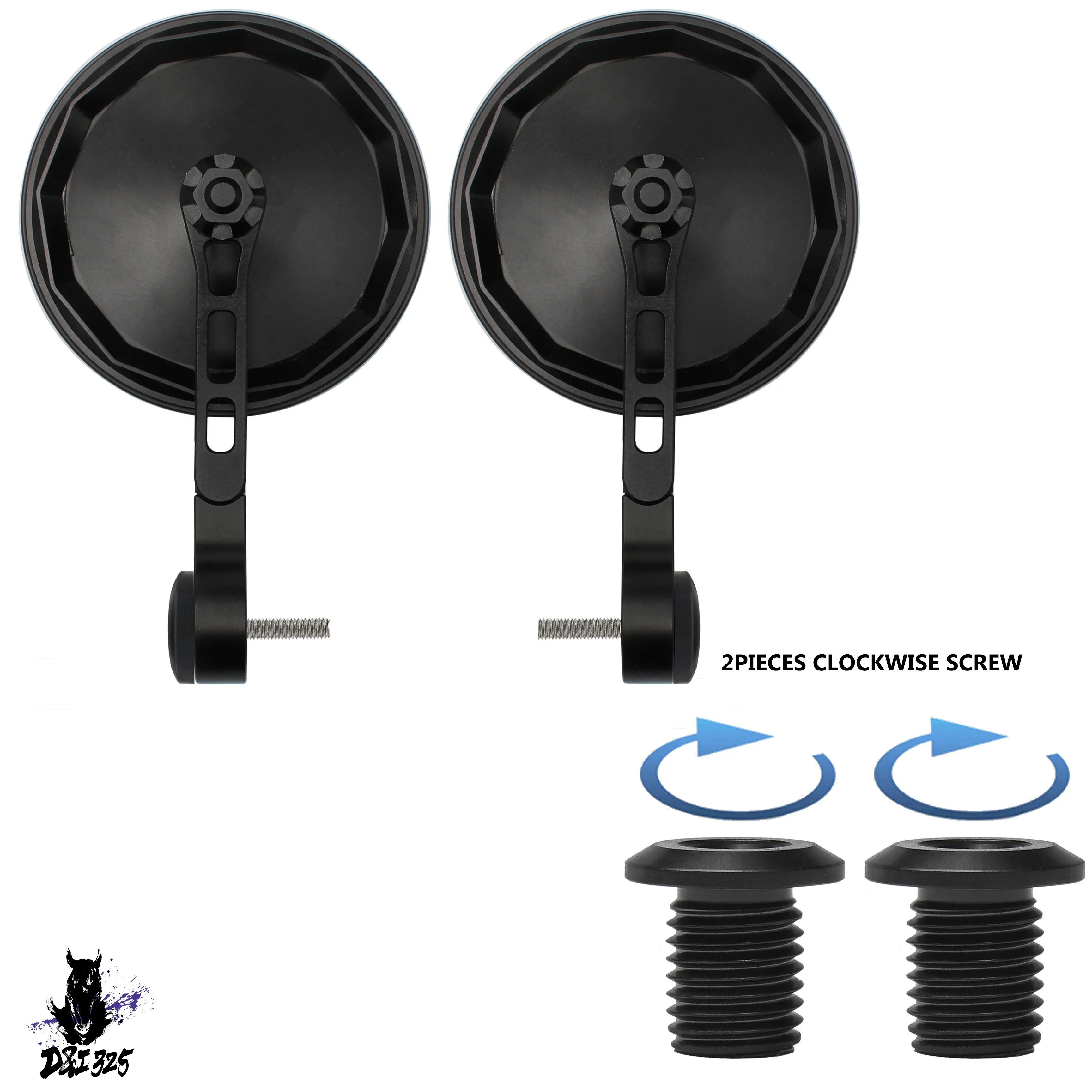 【互換品】 EMARK バイクバーエンドミラーハンドルバー BMW R12nineT RnineT スクランブラーピュアレーサーアーバン R18 R12 S1000R R1200R_2