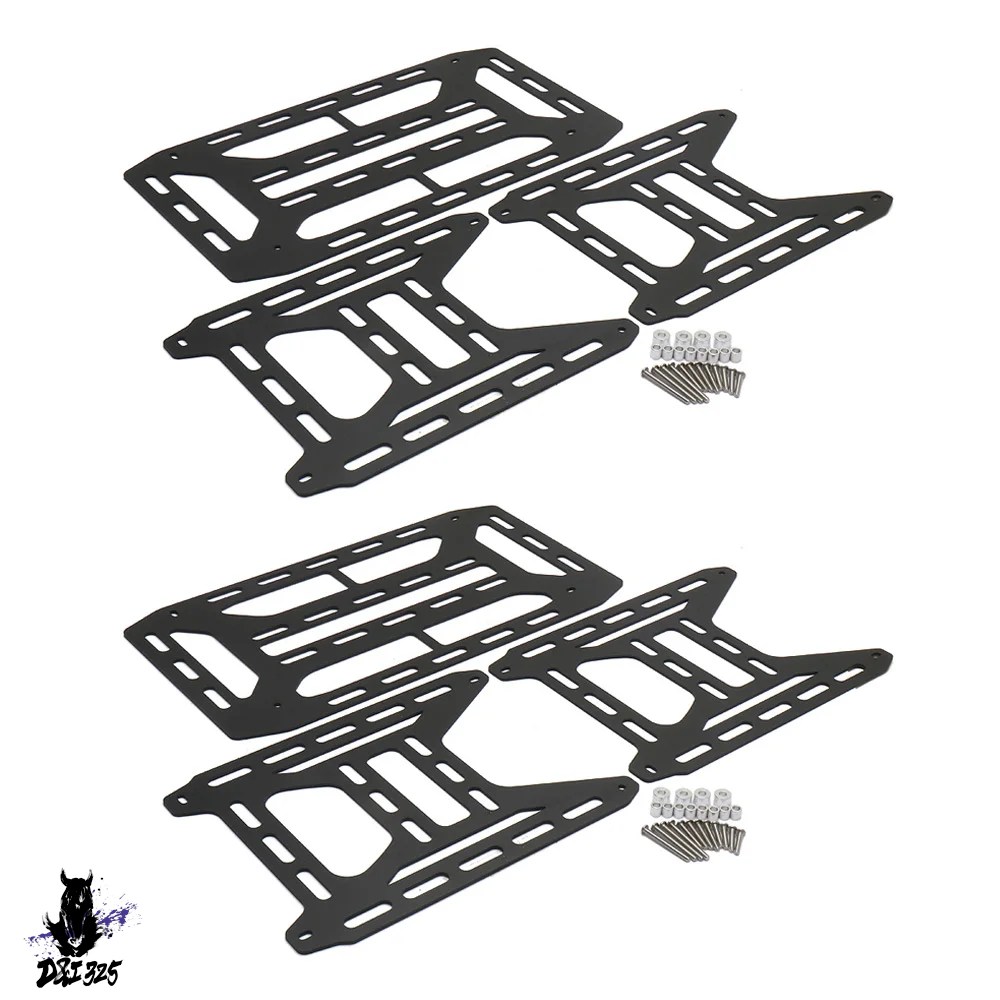 【互換品】 BMW R1300GS Adventure R1300 R 1300 GS ADV バイク トップボックス リア ラゲッジケース アルミ トランク テールボックス 保護カバー 社外製_11