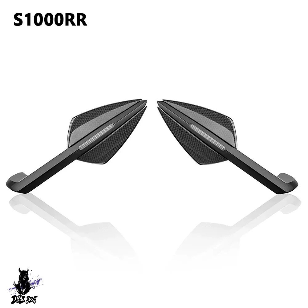 【互換品】 バイクバックミラー LED ウィンカーライト BMW S1000 RR S1000RR 2019-2025 サイドミラーアクセサリー_2