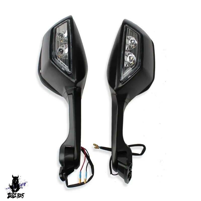 【互換品】 ホンダ cbr250r cbr300r cbr500r cbr650r cbr650f cbr1000r cbr250 cbr300 cbr500 cbr650 r/f ウィンカーライト保護ミラー 社外製の画像