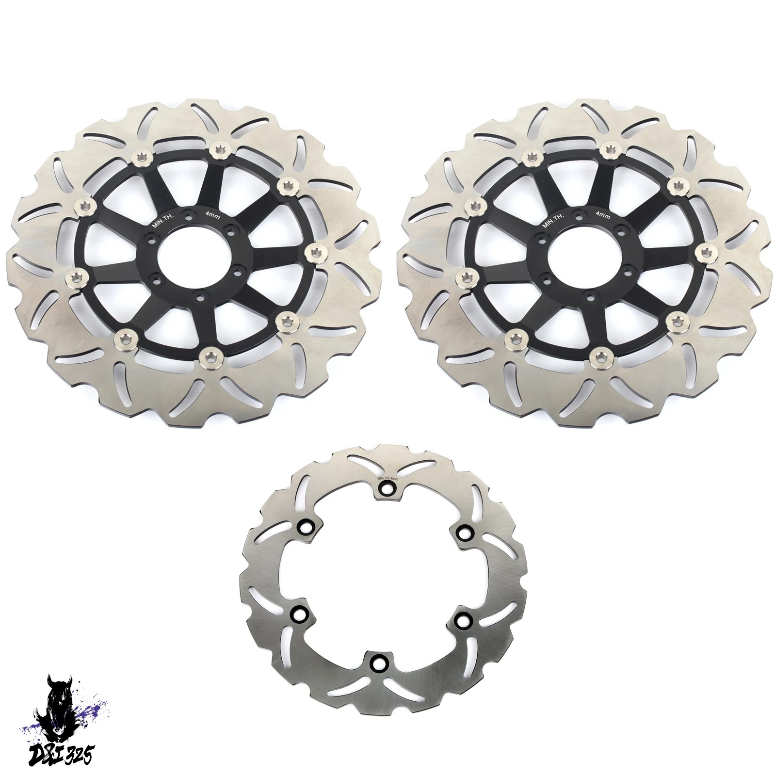 互換品】 フロントリアブレーキディスク ローター cbr1100xxスーパー