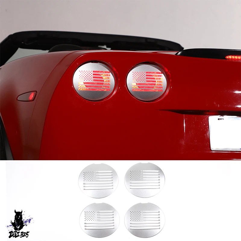 並行輸入品】 シボレーコルベット C6 2005-2013 スステンレス リア