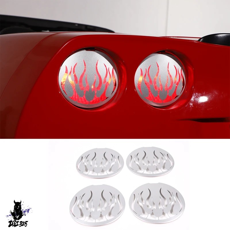 並行輸入品】 シボレーコルベット C6 2005-2013 スステンレス リア