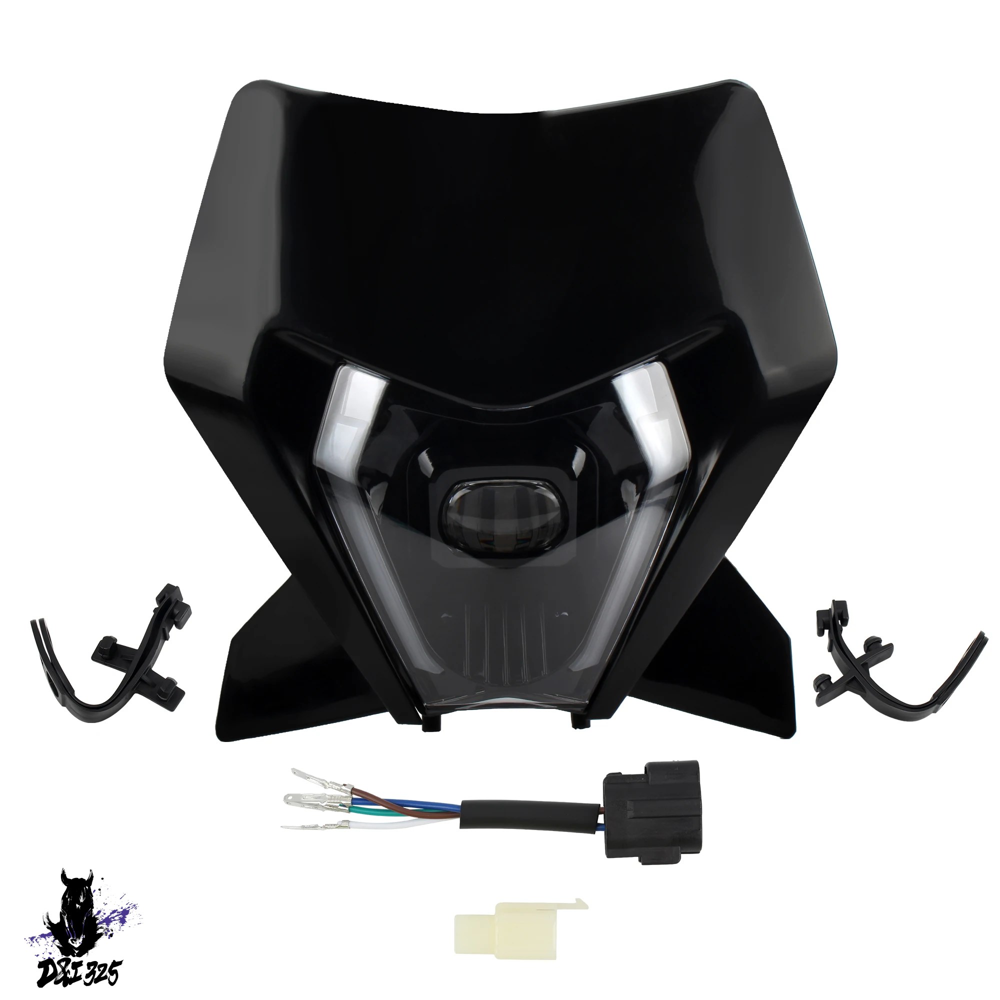 並行輸入品】 2024年式KTMバイク LEDヘッドライト EXC SXF XCW MX