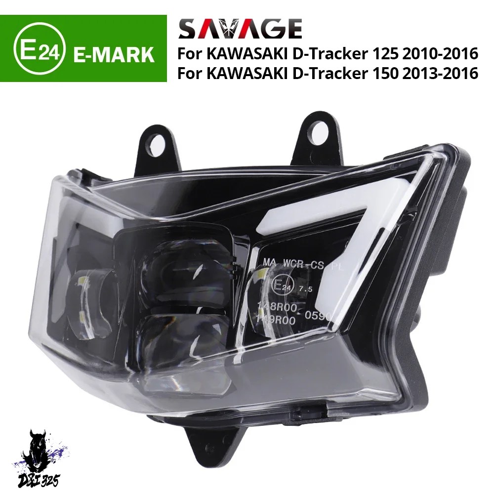 並行輸入品】 E24 ヘッドライトアセンブリカワサキ KLX150 D