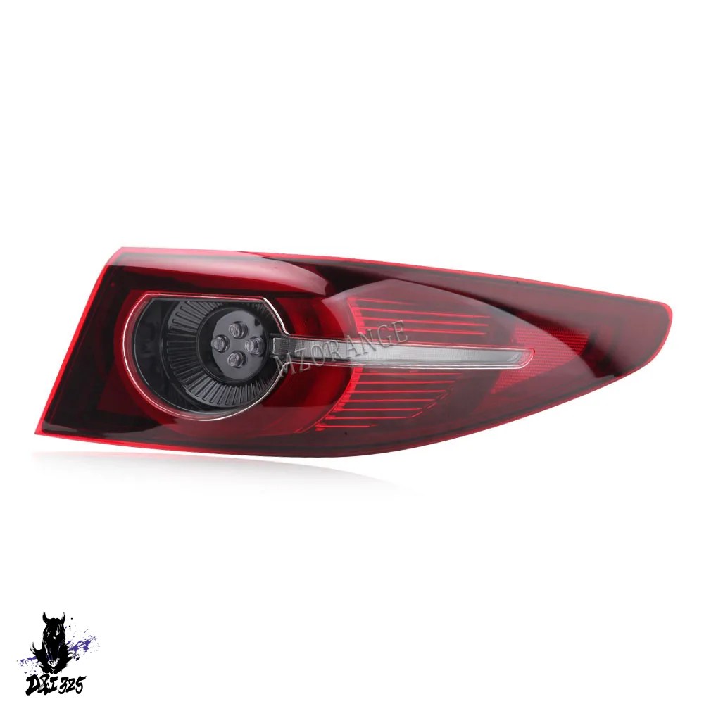 並行輸入品】 1 外側左/右 LED テールライトマツダ 3 セダン 2019 2020