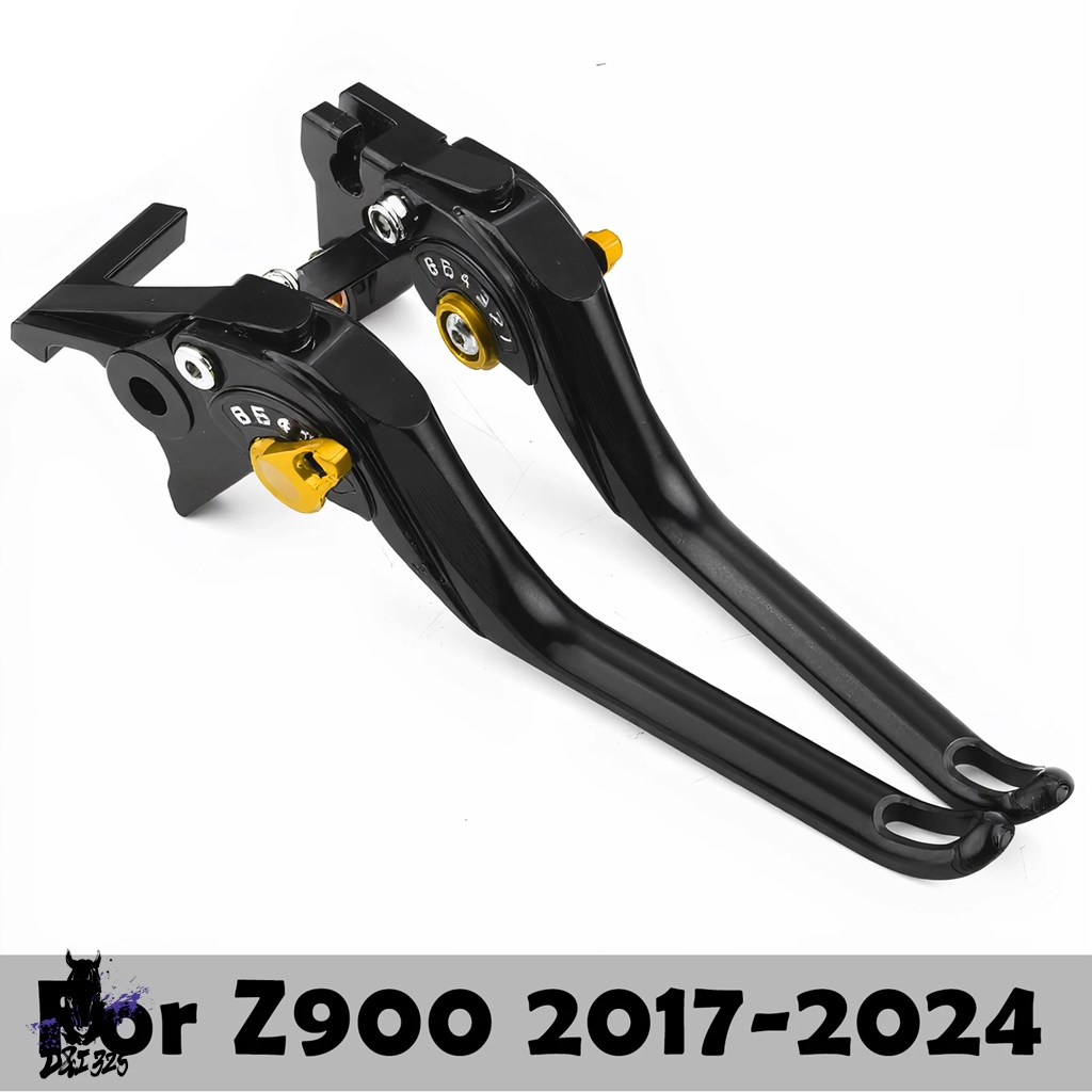 互換品  カワサキ Z900 Z 900 2017-2024 2025 2026 アクセサリー バイク 調整可能 ブレーキ クラッチ レバー カスタム ハンドル レバー セット_10