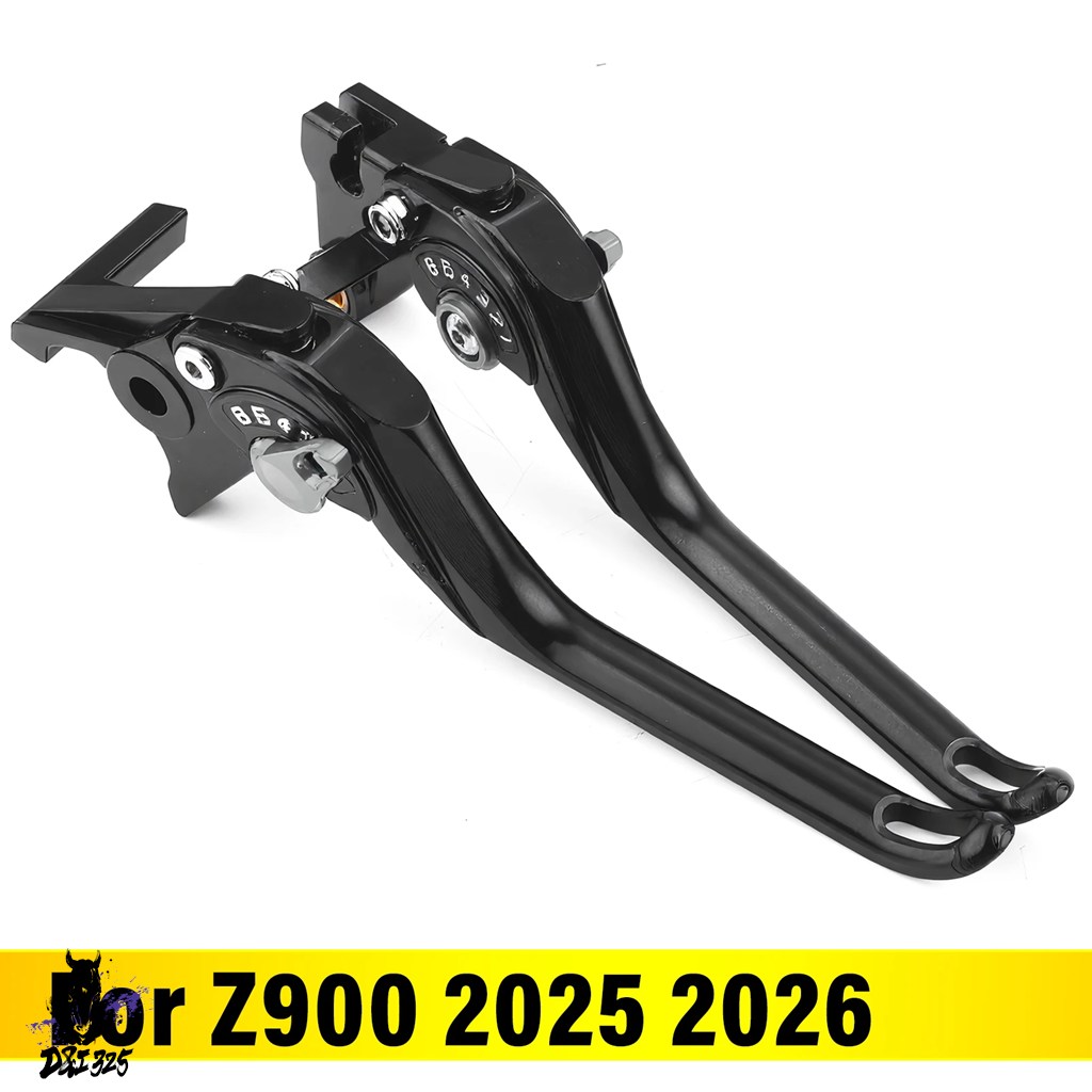 互換品  カワサキ Z900 Z 900 2017-2024 2025 2026 アクセサリー バイク 調整可能 ブレーキ クラッチ レバー カスタム ハンドル レバー セット_3