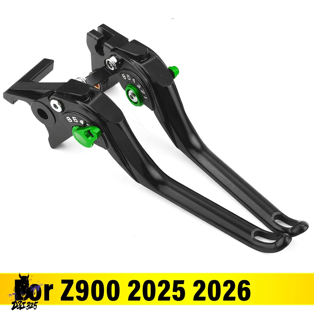 互換品  カワサキ Z900 Z 900 2017-2024 2025 2026 アクセサリー バイク 調整可能 ブレーキ クラッチ レバー カスタム ハンドル レバー セット_4