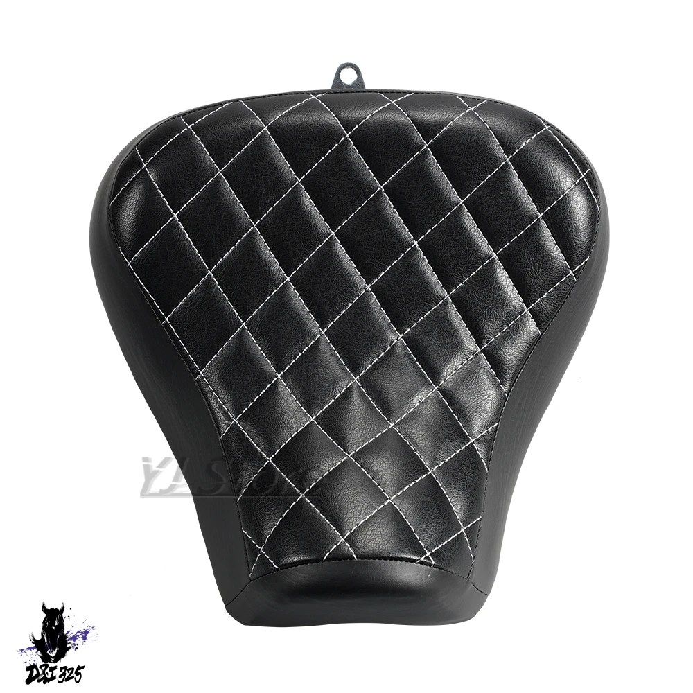 互換品 ドライバーライダーソロシートハーレーダビッドソンスポーツスター XL883 1200 フォーティエイト 72 1983-2003 バイク Pu レザーパッド