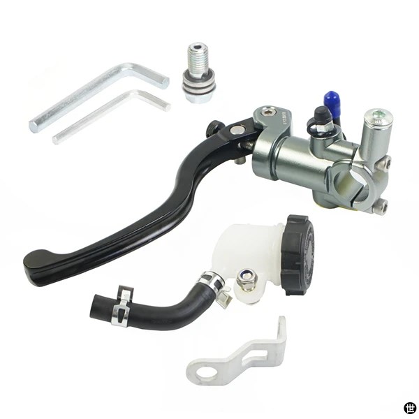 PX1-バイク用油圧ブレーキレバー クラッチレバー 17.5ピストン 22MM 汎用 カフェレーサー リア CB1000R アドリイン用の画像