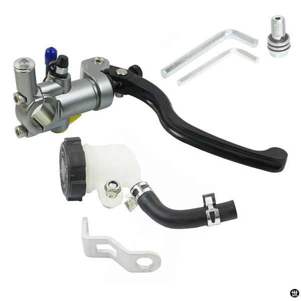 PX1-バイク用油圧ブレーキレバー クラッチレバー 17.5ピストン 22MM 汎用 カフェレーサー リア CB1000R アドリイン用の画像