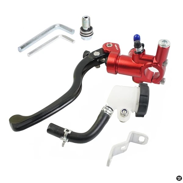 PX1-バイク用油圧ブレーキレバー クラッチレバー 17.5ピストン 22MM 汎用 カフェレーサー リア CB1000R アドリイン用の画像
