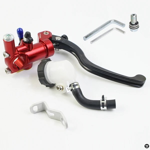 PX1-バイク用油圧ブレーキレバー クラッチレバー 17.5ピストン 22MM 汎用 カフェレーサー リア CB1000R アドリイン用の画像