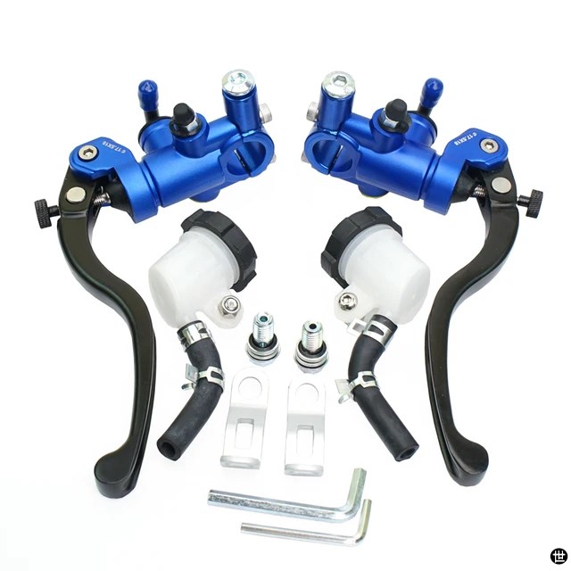 PX1-バイク用油圧ブレーキレバー クラッチレバー 17.5ピストン 22MM 汎用 カフェレーサー リア CB1000R アドリイン用の画像