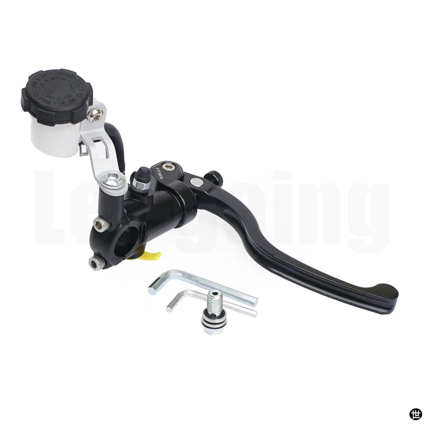 PX1-バイク用油圧ブレーキレバー クラッチレバー 17.5ピストン 22MM 汎用 カフェレーサー リア CB1000R アドリイン用の画像