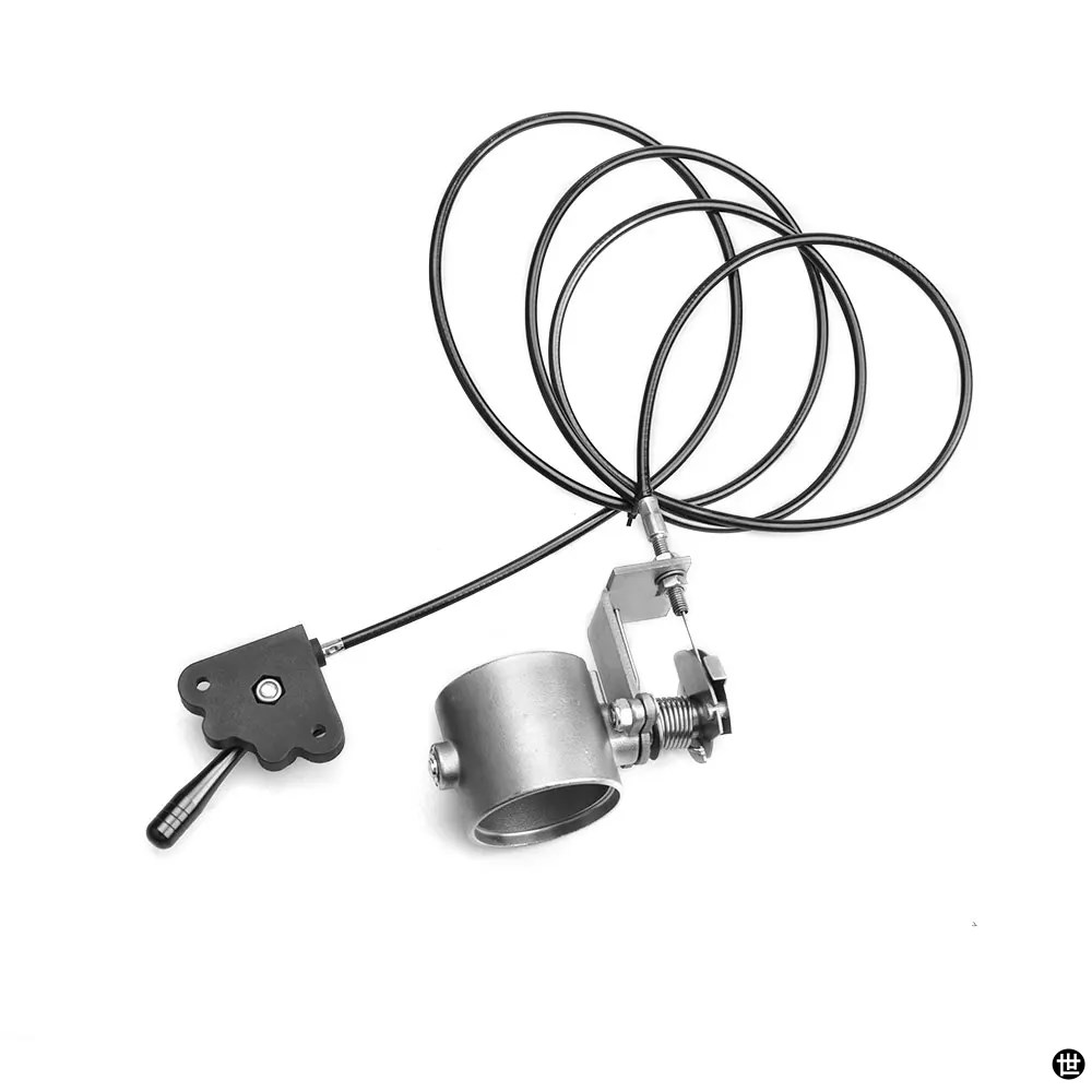 汎用バイク 2インチ /51 MM 60 MM手動操作排気カットアウトバルブ