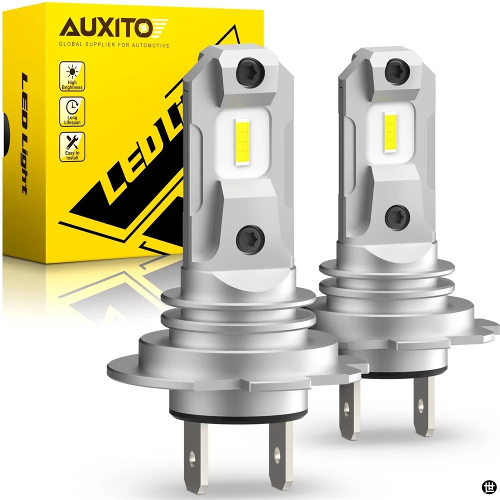 AUXITO H7 LED ヘッドライト電球 360 ライト CANBUS ファンレス