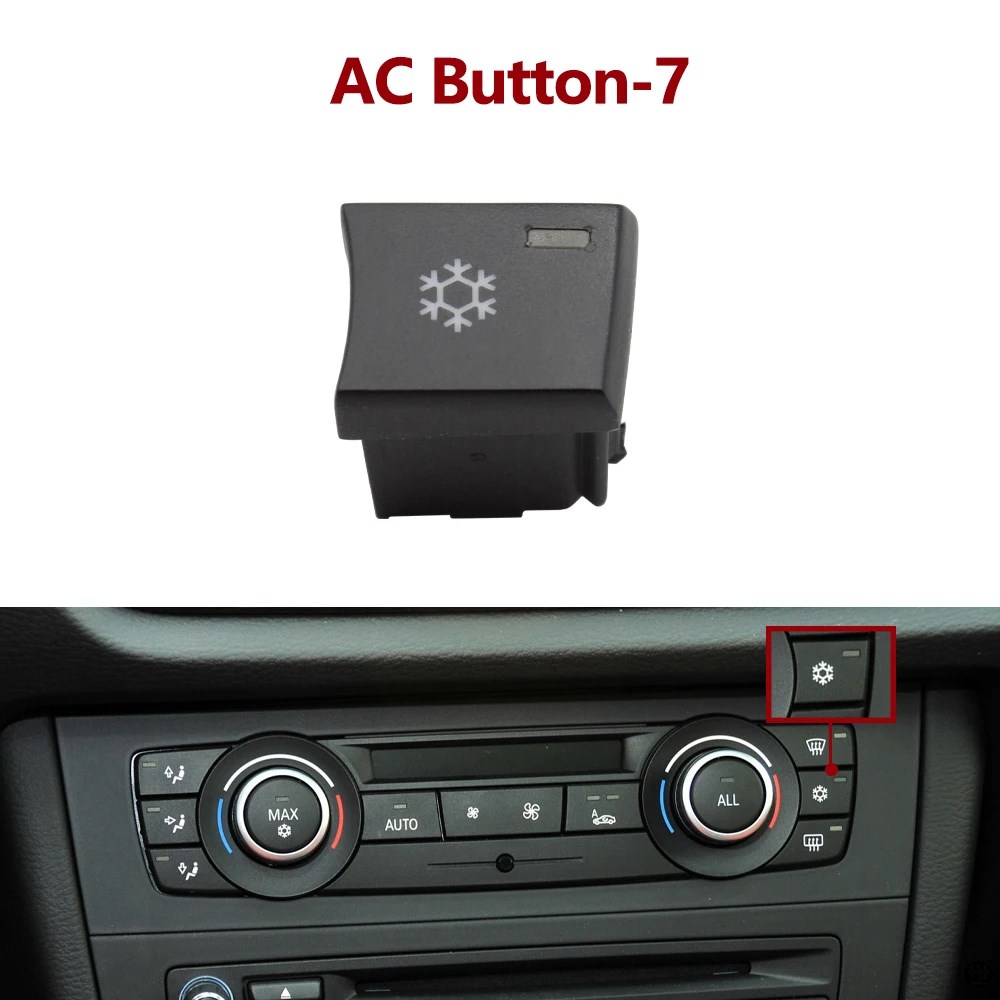 カーエアコン AC 換気調整スイッチボタン BMW 1 3 X1 X3 シリーズ E82