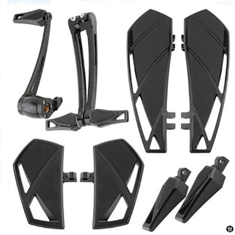 ファントムフロアボードフットペグ黒シフトレバー FL ソフテイル 