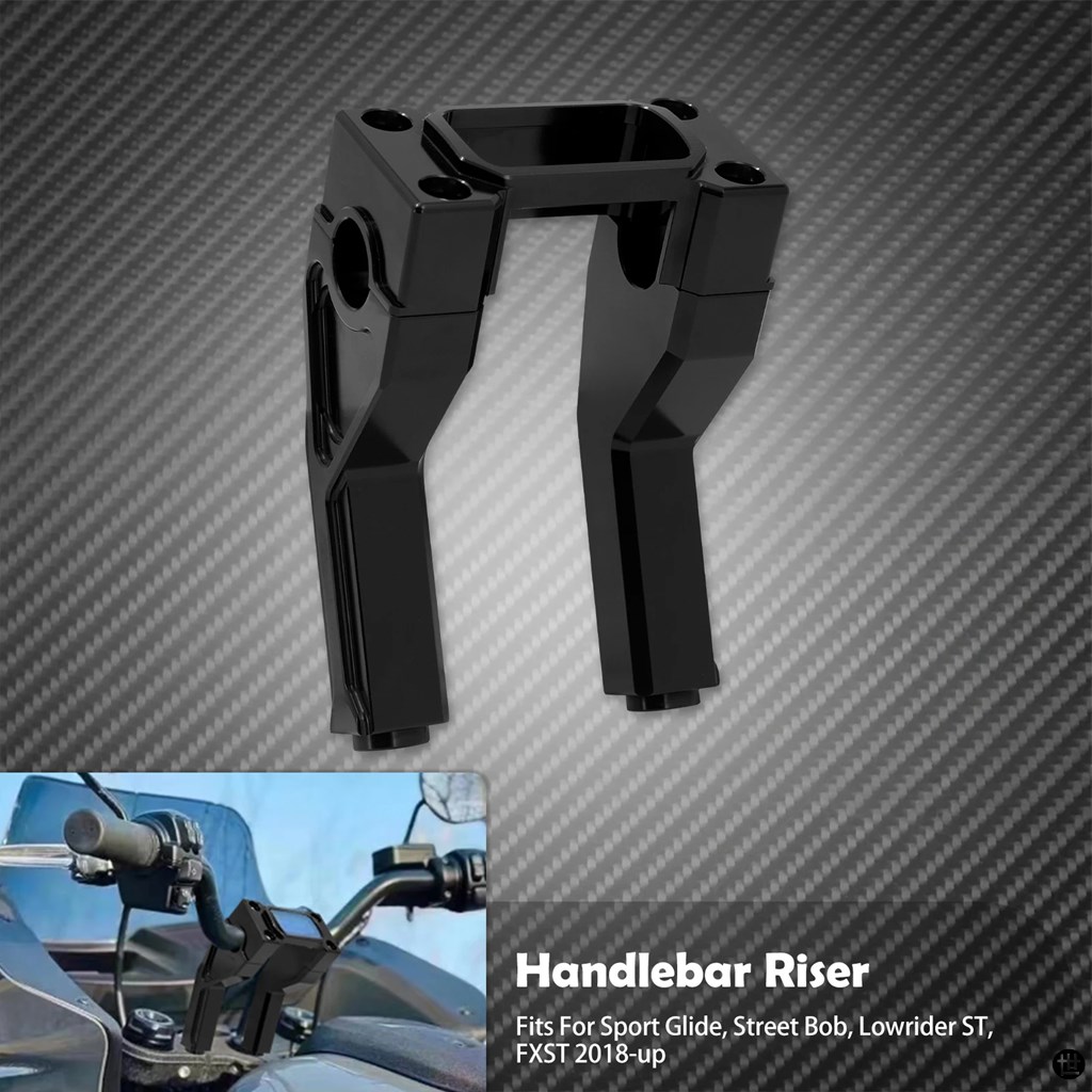 バイク 6 ''8インチ10 ''ハンドルバークランプライザーハンドルバー