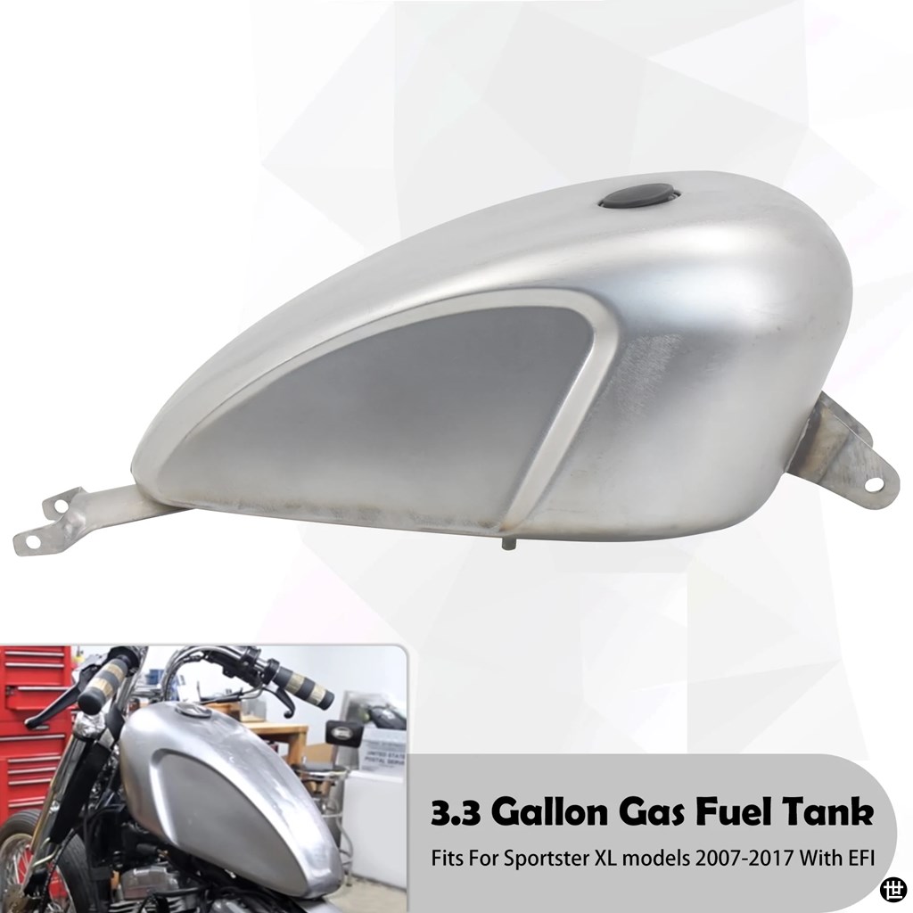 バイクオイル燃料タンク 12.5L 3.3 ガロンガス燃料タンク噴射ハーレー