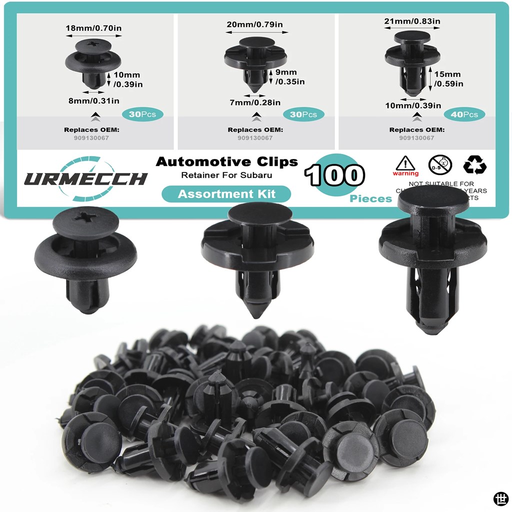 プッシュタイプリテーナーバンパーリベットフェンダーライナークリップ