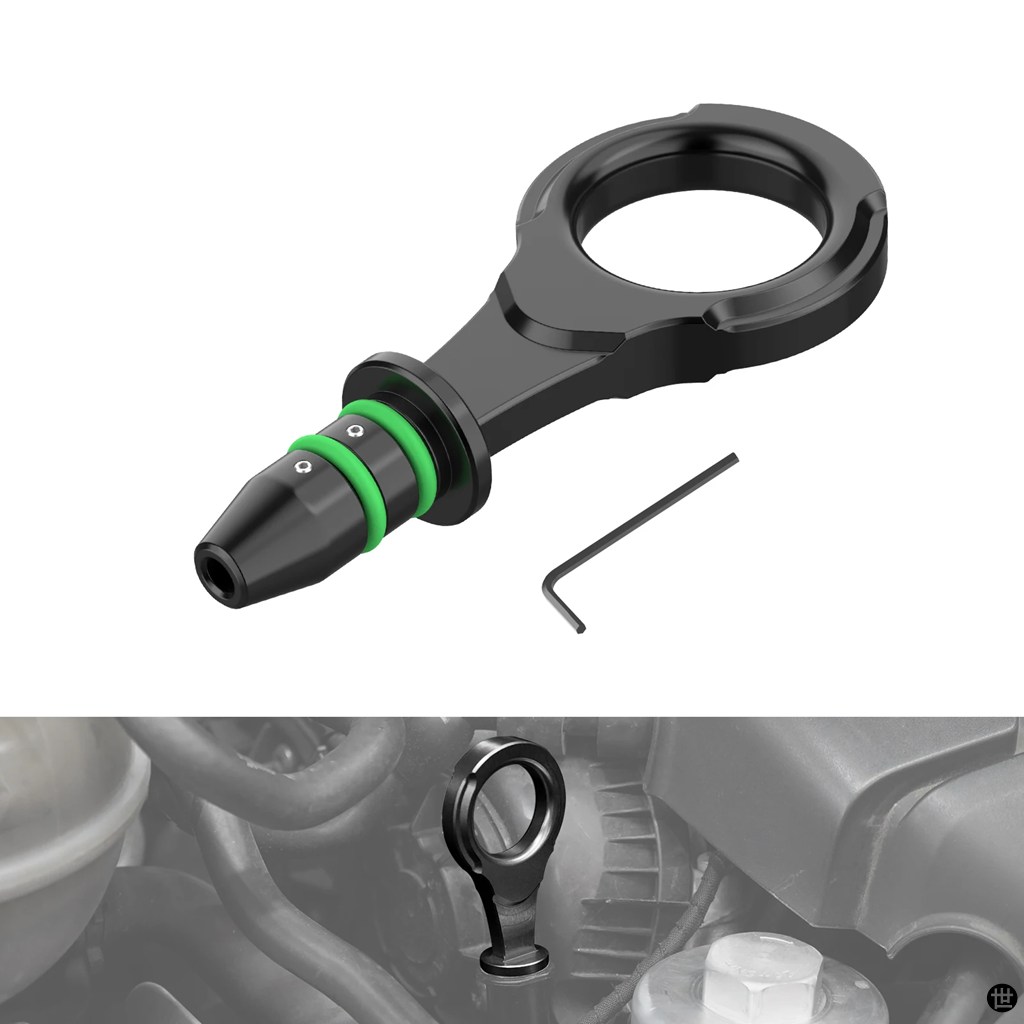 BEVINSEE オイルディップスティックハンドル 06K-115-611-AB アウディ