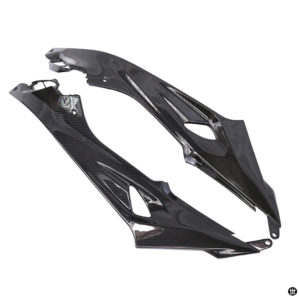 カーボン ABS バイク燃料タンク側板フェアリングカバーサイドパネル 