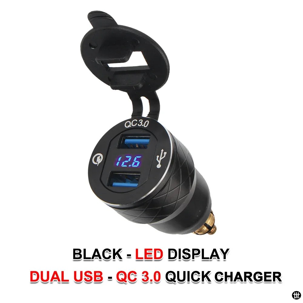 バイクデュアル USB チャージャータイプ C アクセサリー BMW R1200RT
