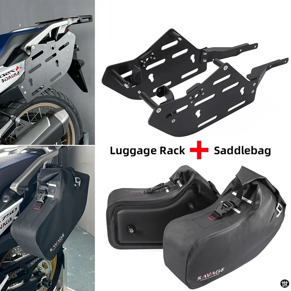 バイクサイドバッグ収納パニアキャリアホンダ XL750 トランザルプ 750