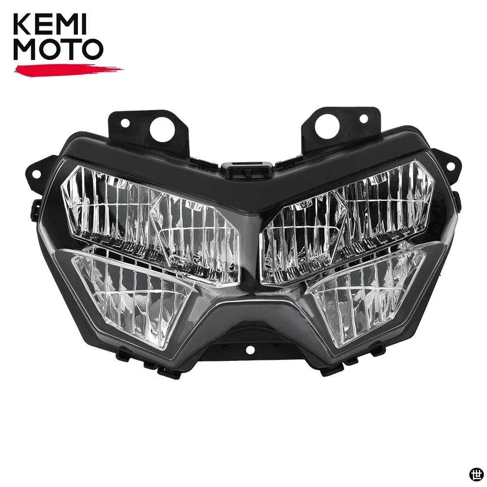 Z900 ヘッドライトカワサキ Z400 Z250 Z650 KLR650 ZR1000 H2 2019 2023 バイクハイライトライトアセンブリ防水ファロの画像