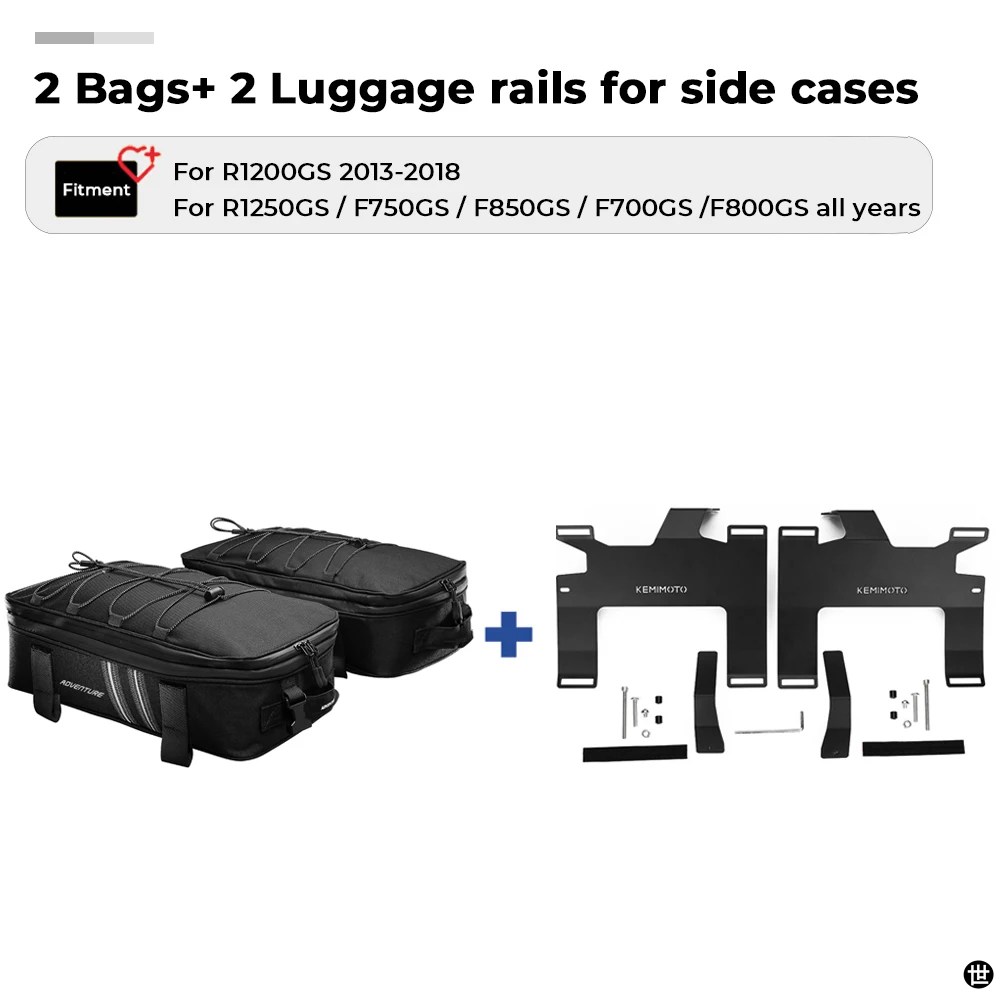 バリオケースキャリアレール BMW R1200 1250 GS GSA R1200GS R1250GS