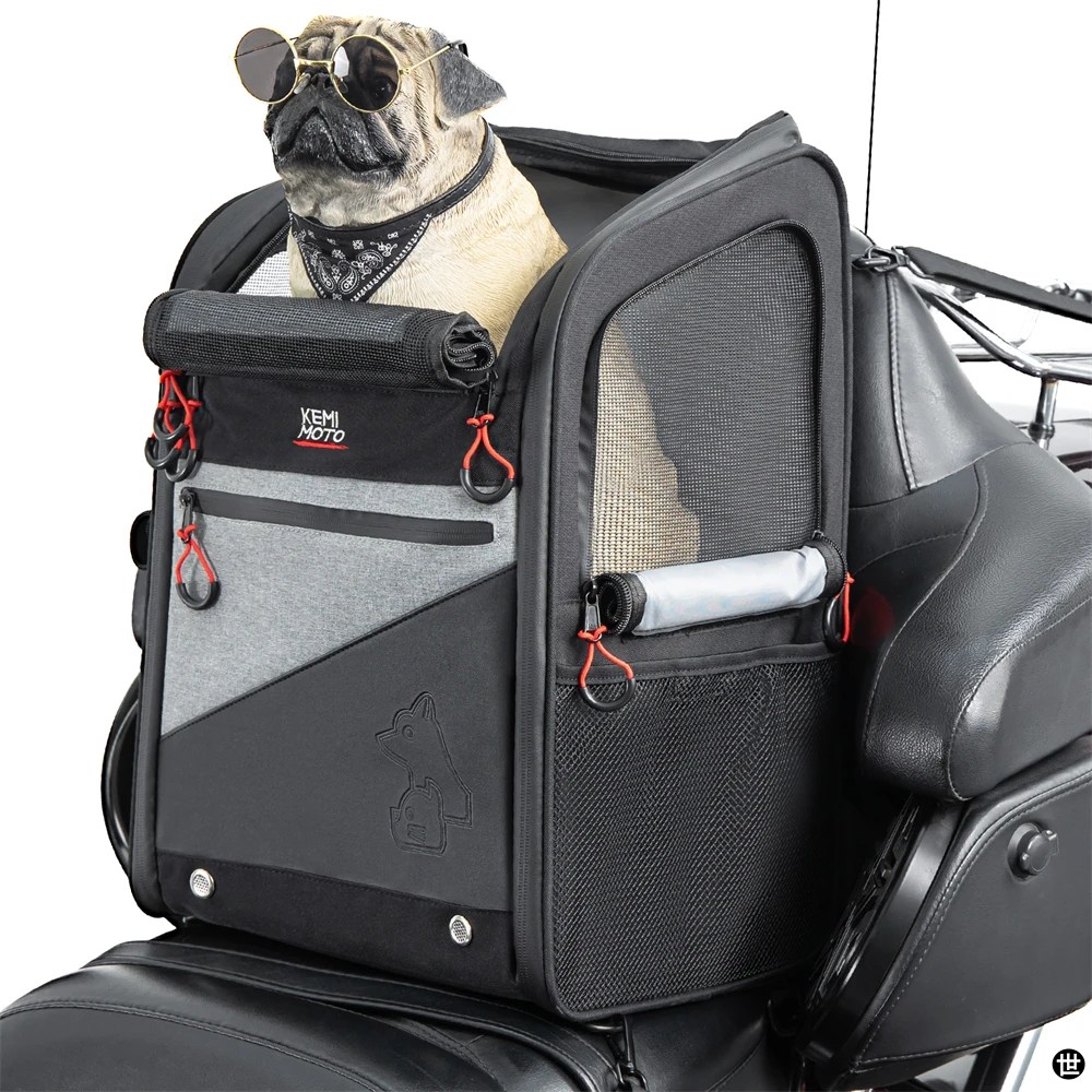 ドッグ バイク犬/猫キャリアバッグポータブル耐荷重 44L 折りたたみ犬キャリア