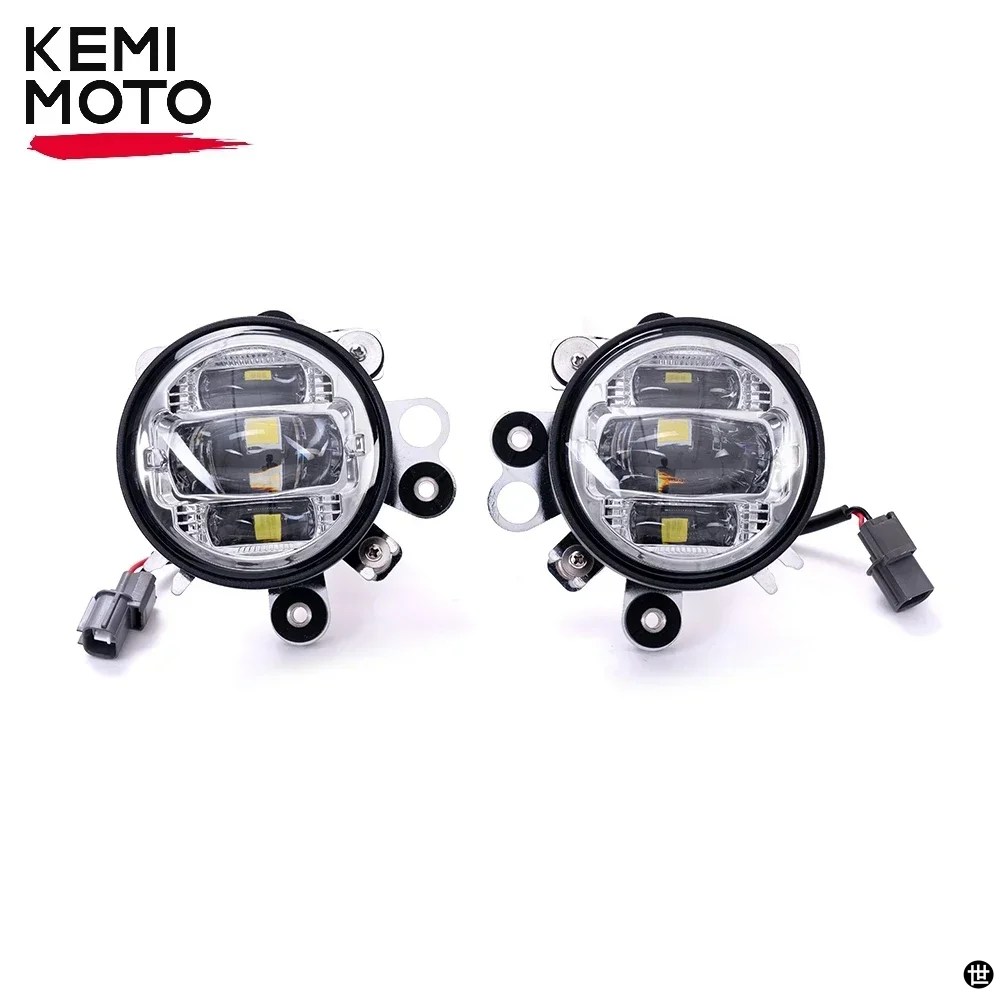 E24-MARK GL1800 120 ワットヘッドライト E9-MARK フォグランプホンダゴールドウィング 1800 2002-2017 バイク LED ランプ補助駆動ライト