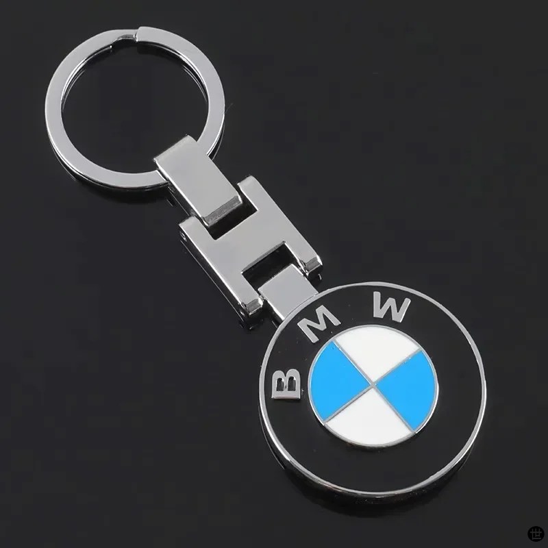 2024 50 周年新ロゴ BMW エンブレム高級キーホルダー X1 X2 X3 X4 X5 
