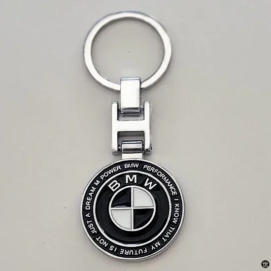 2024 50 周年新ロゴ BMW エンブレム高級キーホルダー X1 X2 X3 X4 X5 