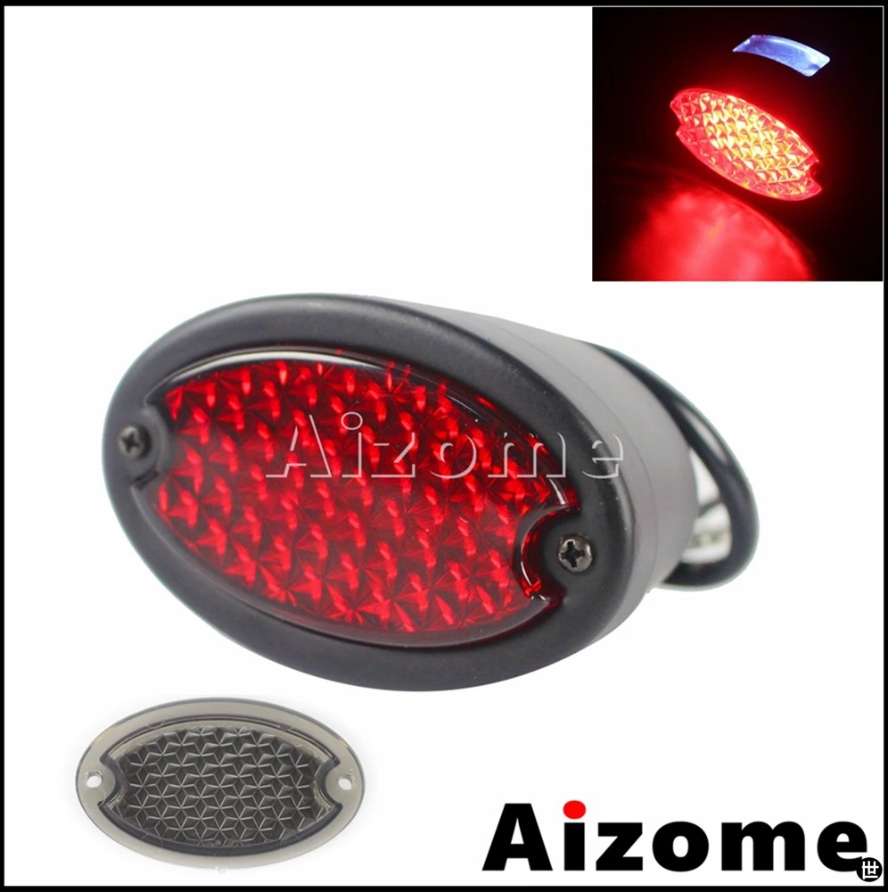 汎用バイクテールライト LED リアテールライトキャットアイブレーキ
