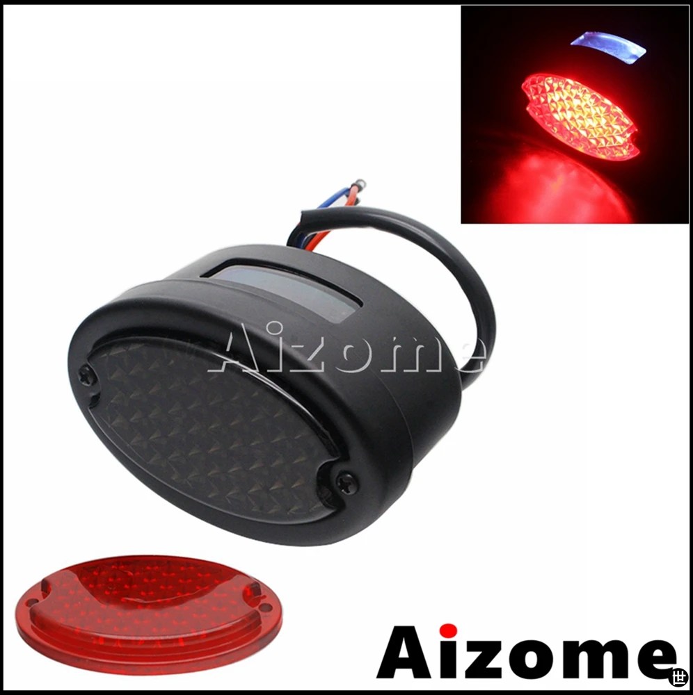汎用バイクテールライト LED リアテールライトキャットアイブレーキ