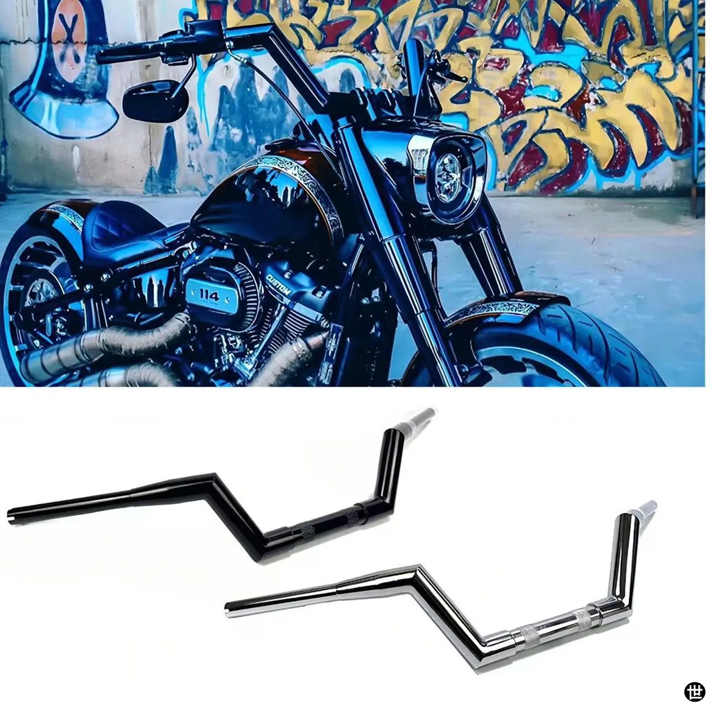 バイク 1-1/2 ハンドルバーハーレーソフトテールストリートボブ 1998