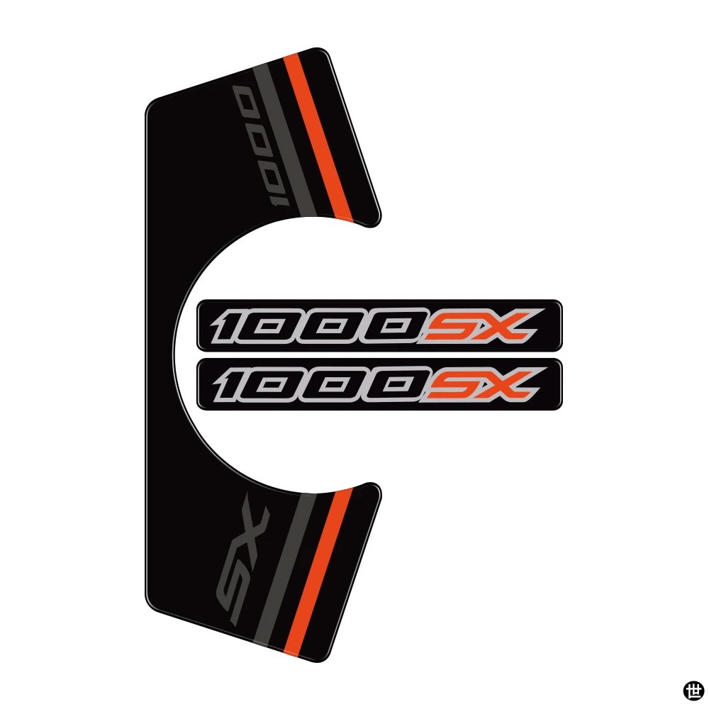 カワサキニンジャ 1000SX 2020-24 2025 バイク 3D ゲルトップヨーク