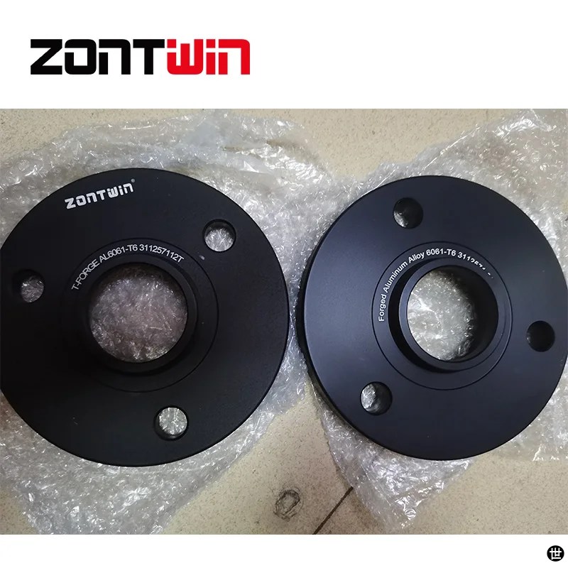 2ピース 15/20MM 合金アルミホイールスペーサー PCD 3-112 CB 57.1