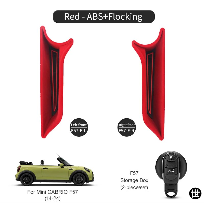 ドアアームレスト収納ボックススティックシェルフロック加工 ミニ