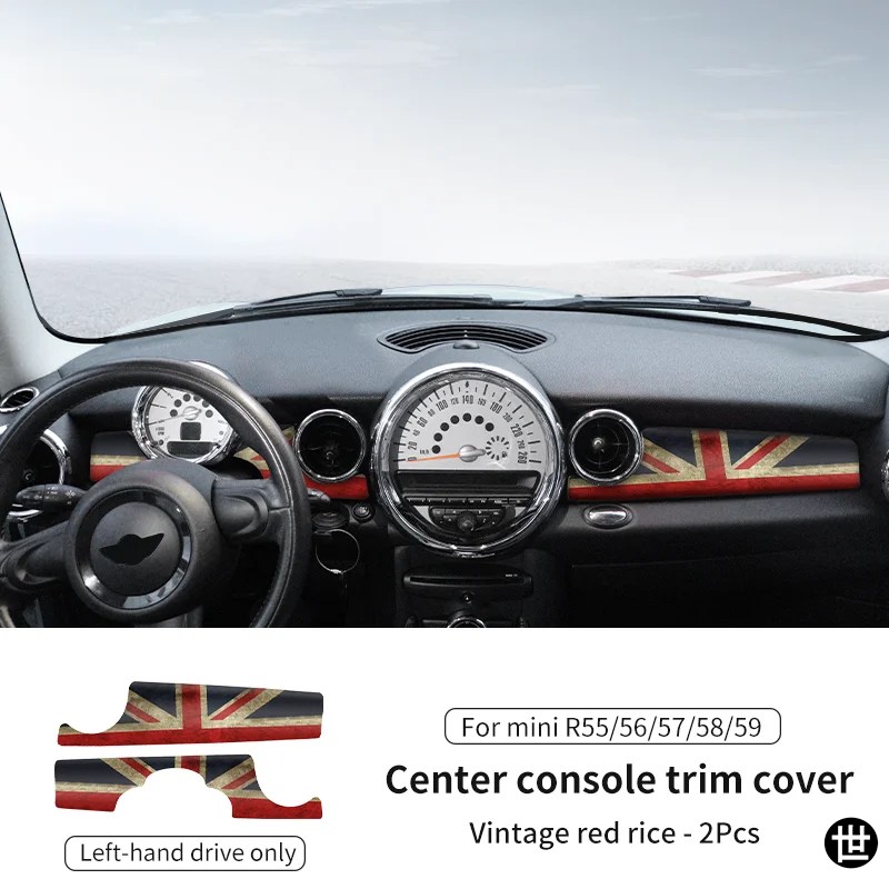 ミニクーパーR56 R55 R54 R57 R58 R59用カーダッシュボードデカール