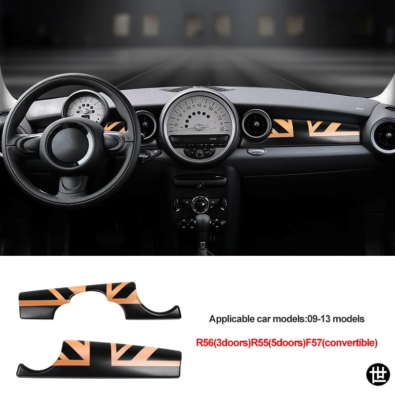 ミニクラブマンR55 R56用センターコントロールダッシュボードパネル