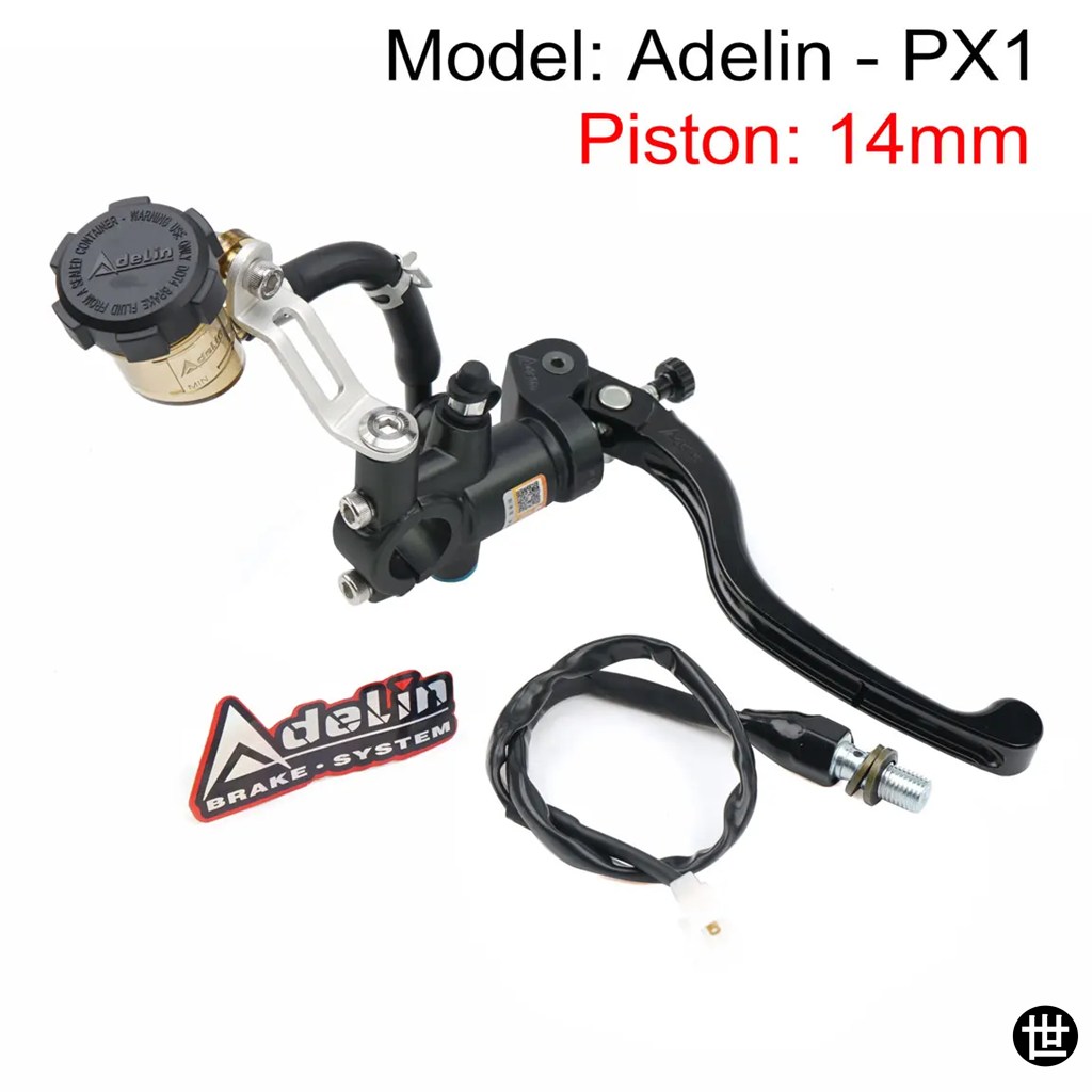 汎用 14MM - 19MM バイク ラジアルマウント ブレーキマスター